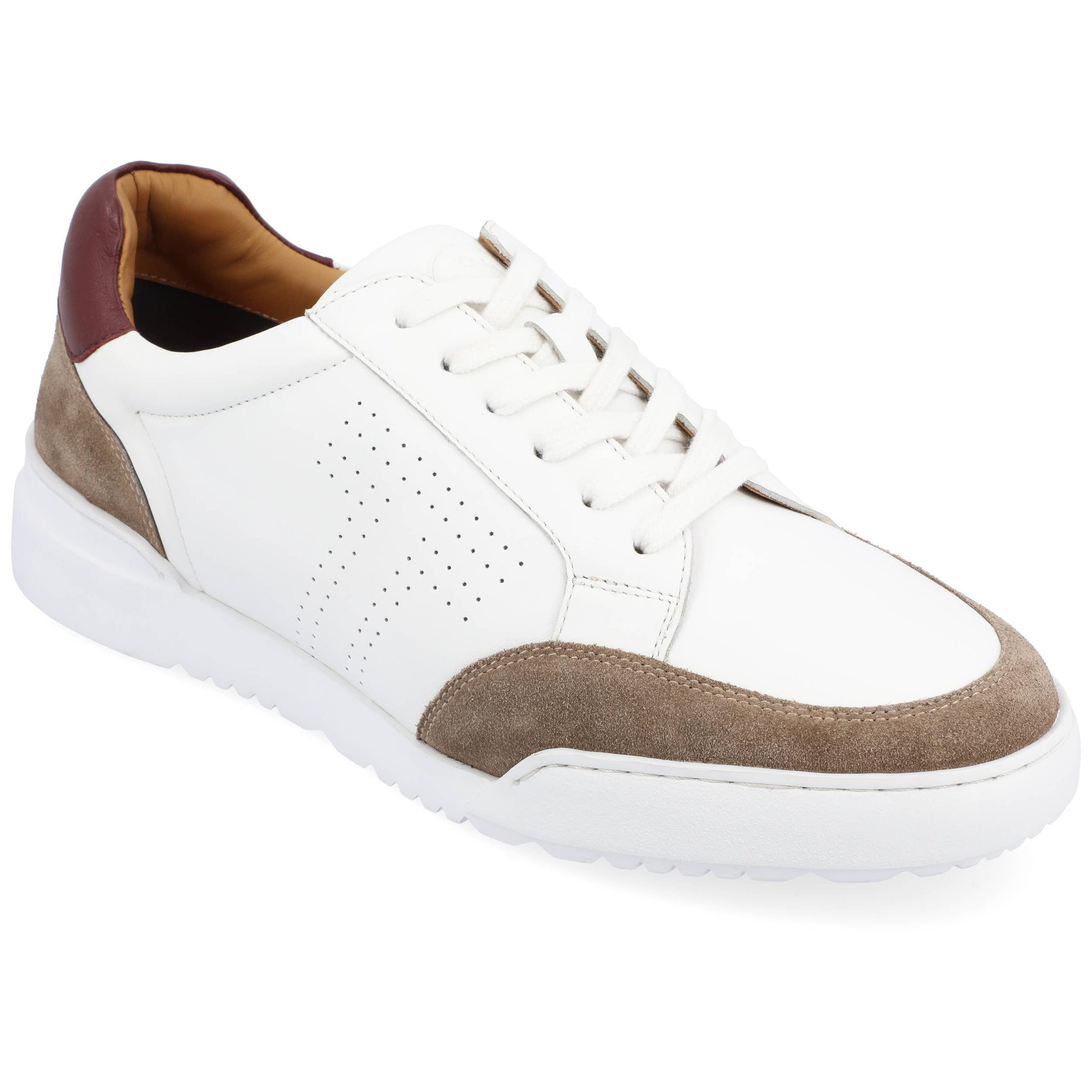 Thomas & Vine Tillman Slip-on Leather Sneaker in Navy  display picture 2